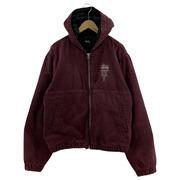 STUSSY CANVAS INSULATED WORK JACKET M