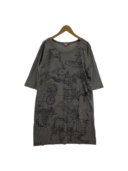 Vivienne Westwood red label 星座柄ワンピース/GRY