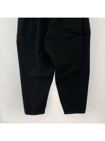 is-ness ニットイージーパンツ 1006KNTT04 黒[値下]