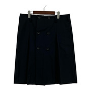 COMME des GARCONS HOMME PLUS 21SS ウールプリーツスカート L 黒