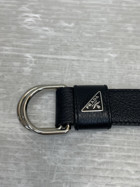 PRADA Dリングベルト ブラック
