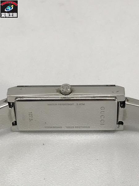 グッチ/バングルウォッチ/127.5/電池交換済 レディースQZ