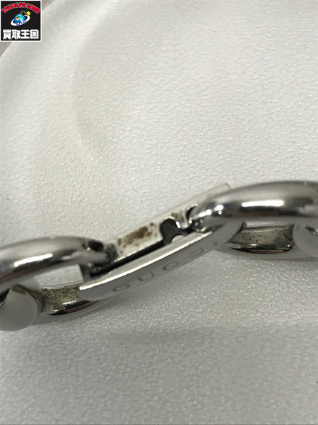 グッチ/バングルウォッチ/127.5/電池交換済 レディースQZ