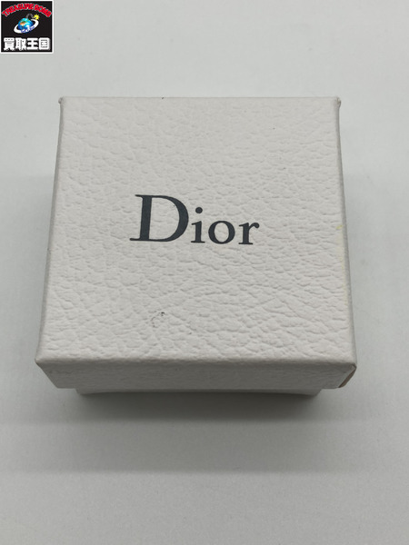 Dior ディオール ボール ピンク ロゴラインストーンネックレス
