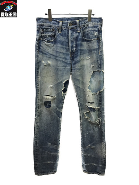 Levi's 501 デニム T NABEYAKI 日本製 W29 L30/リーバイス/ボトムス[値下]