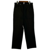 30s VOGEL BROS 針シンチ Trousers (W33) 墨黒
