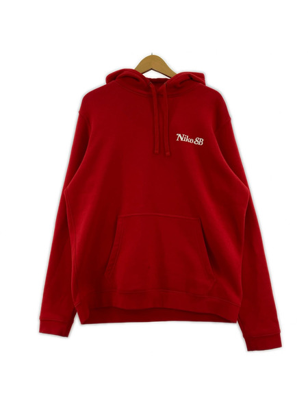 NIKE SB パーカー Girls Don't Cry 19SS Logo Hoody (L) アカ