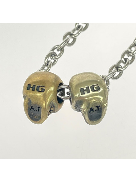 HYSTERIC GLAMOUR ネックレス スカルネックレス