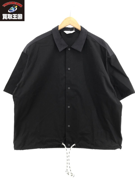 DIGAWEL UNION 22SS Coach S S Shirt Jacket 黒 2[値下]｜商品番号：2100172592438 -  買取王国ONLINESTORE