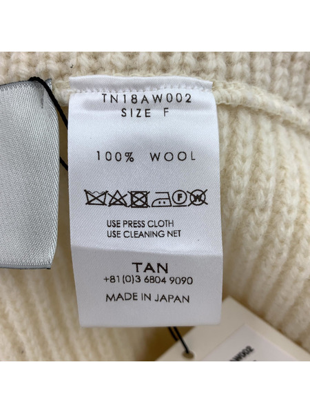 TAN LAMBS WRAPPED HOLDER ウール ラップスカート