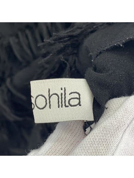 gypsohila Feather Tee/ブラック[値下]