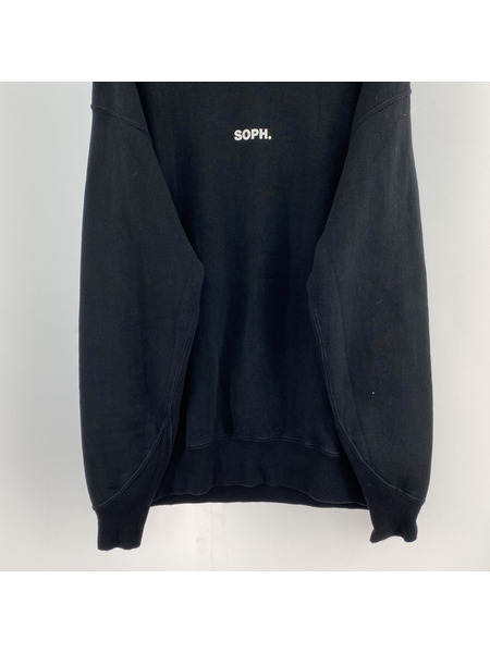 SOPHNET. スウェット・トレーナー ×SPALDING TURTLE NECK SWEAT BLK[値下]