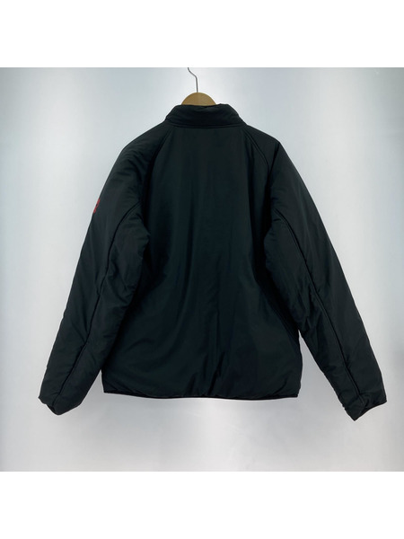 STUSSY ダウンジャケット thermolite リバーシブルジャケット 黒 (M)