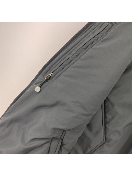 STUSSY ダウンジャケット thermolite リバーシブルジャケット 黒 (M)