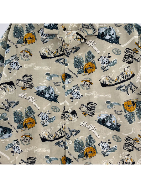THE NORTH FACE 半袖シャツ NR22330 S/S Aloha Vent Shirt (XL)