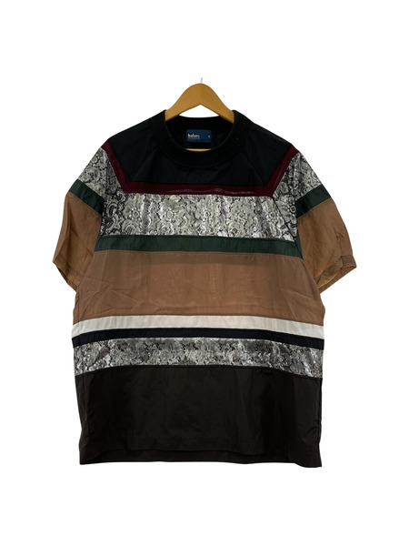 kolor/切替カットソー/BRN/1[値下]