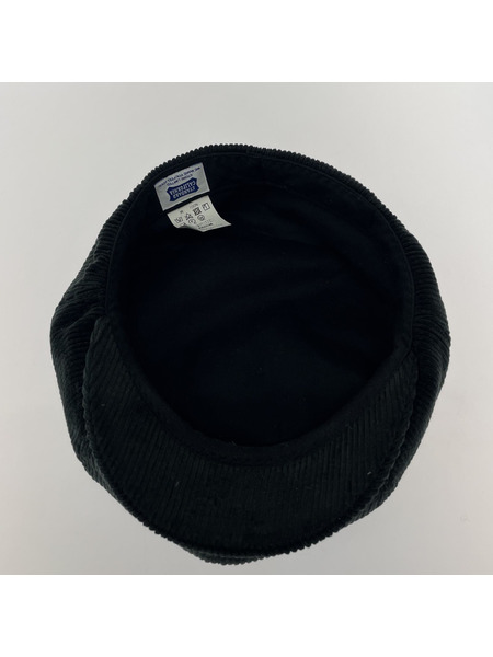 STANDARD CALIFORNIA CORDUROY NEWS BOY CAP 黒