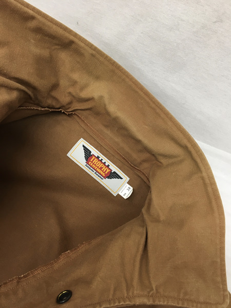 . ジャケット TROPHY CLOTHING Logger Jacket 茶 M