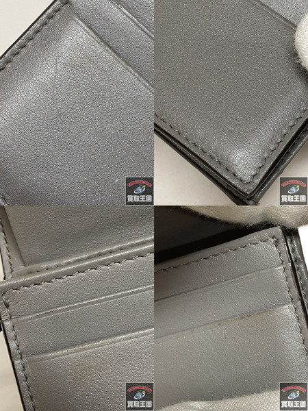 グッチ コンパクトウォレット GGマトラッセ/723789/グレー