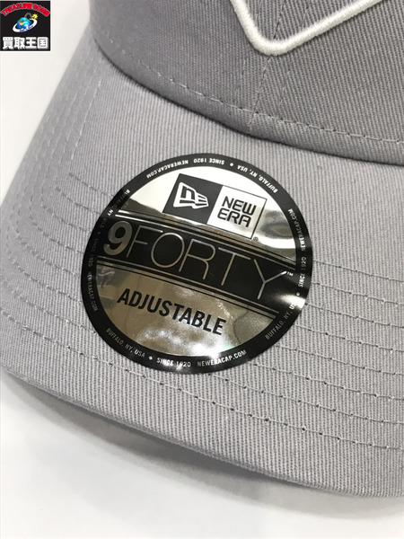 FCRB 23AW NEW ERA EMBLEM 9FORTY CAP LIGHT GRAY SOPH エフシーレアル