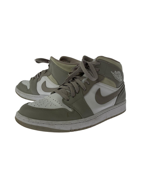 NIKE AIR JORDAN 1 MID COLLEGE GREY (28)