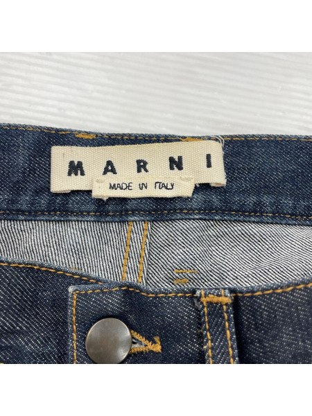 MARNI/ワイドテーパードデニムパンツ/30