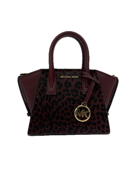 MICHAEL KORS ハンドバッグ AVRIL チータープリント カーフヘア サッチェル エクストラスモール