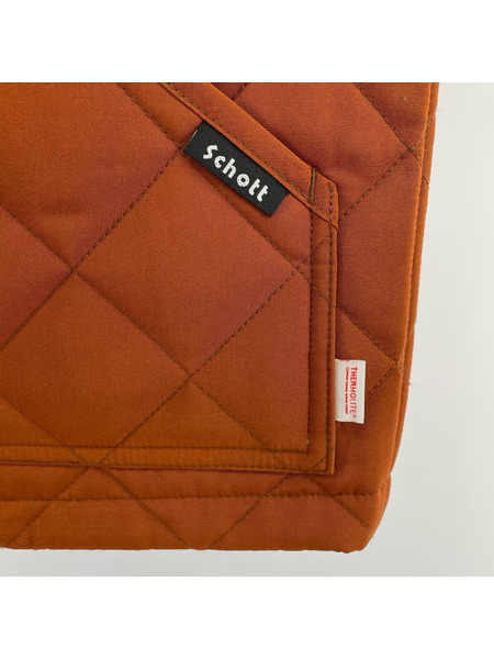 schott ジャケット キルティングベスト