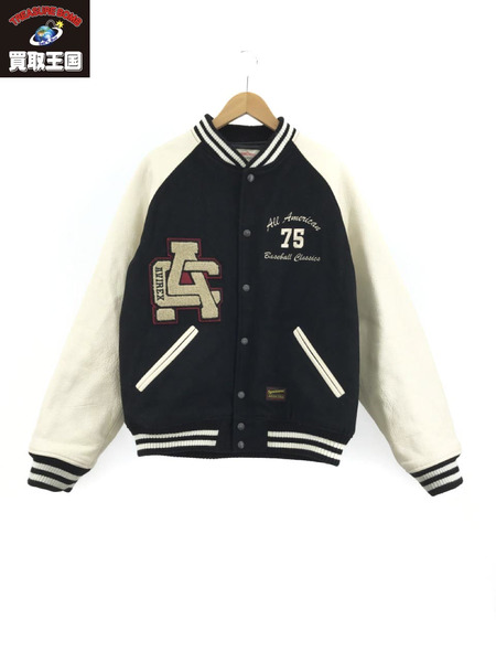 AVIREX 2TONE VARSITY JACKET ALL STARS (L)[値下]