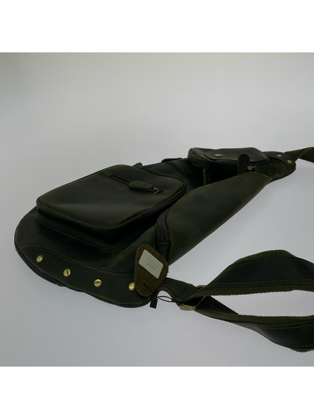 ショルダーバッグ TIDING ポーチ付キレザーバッグ