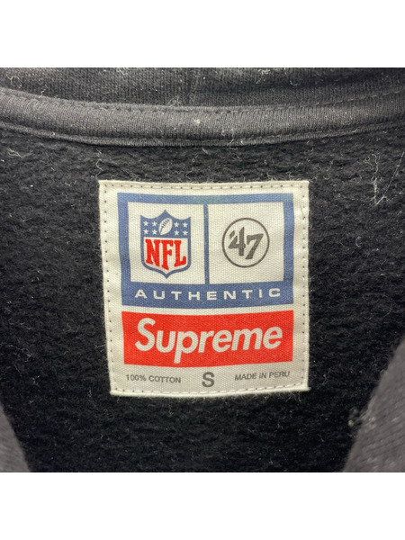 Supreme パーカー 19SS NFL Riders '47 Hooded Sweatshirt