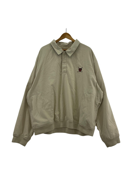 POLO SPORTS RALPH LAUREN ハーフスナップボタンジャケット (XXL) ベージュ