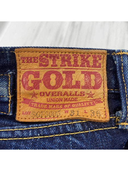 THE STRIKE GOLD×THE FLAD HEAD　デニムパンツ W31[値下]