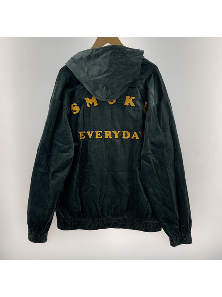 WACKO MARIA VELOUR HOODED JACKET TYPE 2 Lサイズ GRN