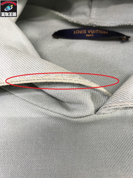 Lv 19SS ハンドクラフト タブ付き オーバーサーズフーディ