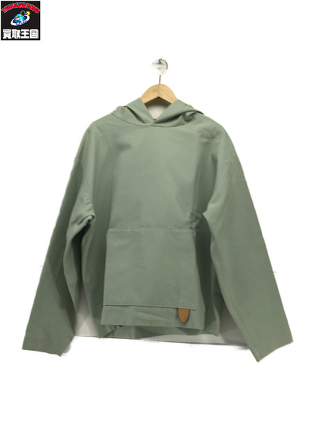 Lv 19SS ハンドクラフト タブ付き オーバーサーズフーディ