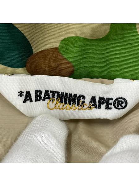 A BATHING APE アメーバサルカモ ナイロンマウンテンパーカー L