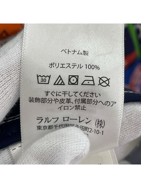 POLO RALPH LAUREN ジャケット ハーフジップ総柄（14-16）