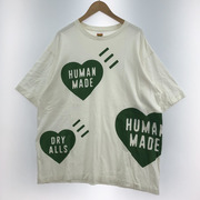 HUMAN MADE BIG HEART T-SHIRT 2XL 白 緑