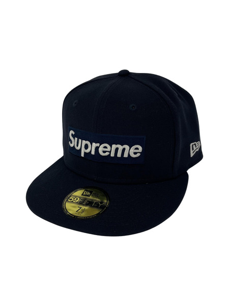 Supreme NEWERA 24SS MLB Teams Box Logo Cap キャップ 紺 59.6cm