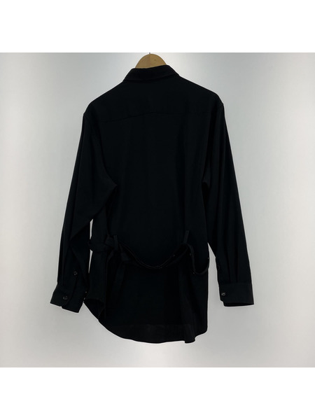 Yohji Yamamoto L/S SHIRTS 3 ブラック FX-B81-501