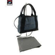 Balenciaga ショルダーバッグ NAVY CABAS XS デニム インディゴ 390346 4108 V 002123