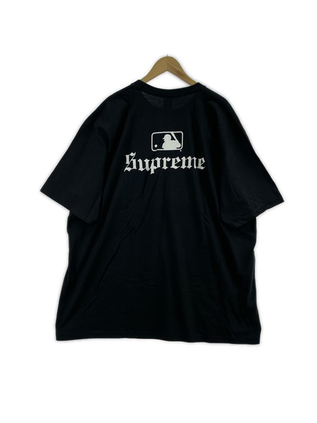 Supreme 25AW MLB Teams Tee NY Black XXL 黒