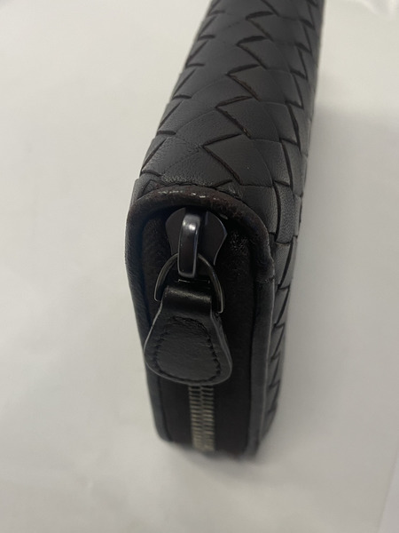 BOTTEGA VENETA/イントレチャート/ラウンド長財布
