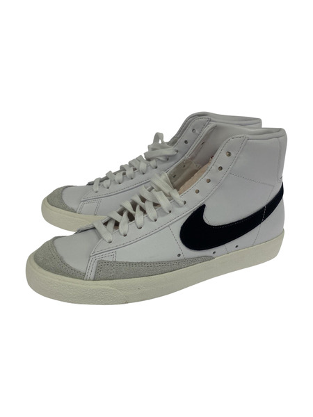 NIKE BLAZER MID VINTAGE BQ6806-100 (26cm) ホワイト×ブラック