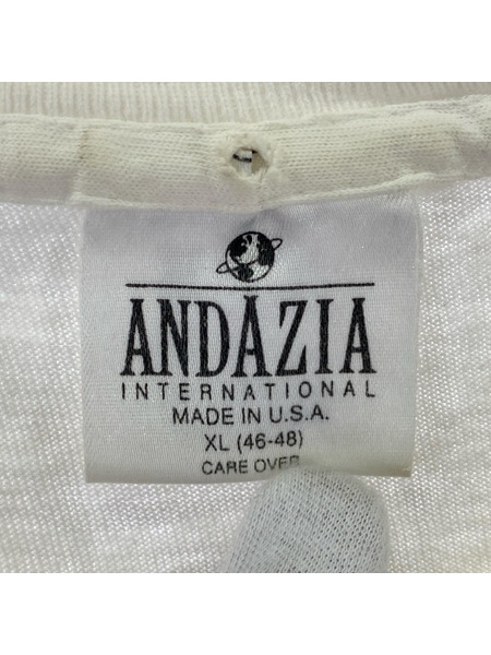 半袖Tシャツ・カットソー 90s M.C.ESCHER ダマシ絵 XL