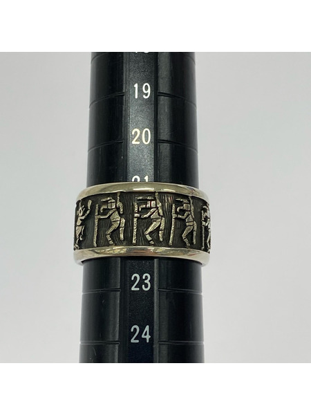 インディアンジュエリー リング・指輪 ホピ族 Bennett Kagenvema デザインリング