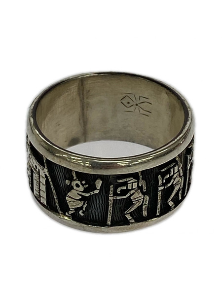 インディアンジュエリー リング・指輪 ホピ族 Bennett Kagenvema デザインリング
