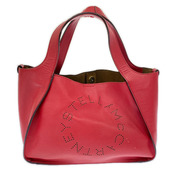 STELLA McCARTNEY トートバッグ サークルロゴ レッド2WAY