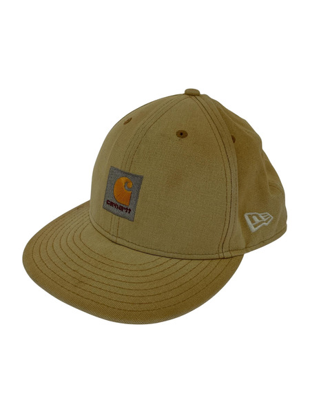 NEW ERA×Carhartt ダック地 ベースボールキャップ BEG